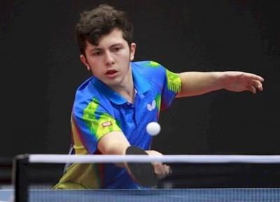 قهرمانی امین احمدیان در تور تنیس روی میز ایران