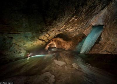 صدای طبیعت را از یک غار یخی در کانادا بشنوید