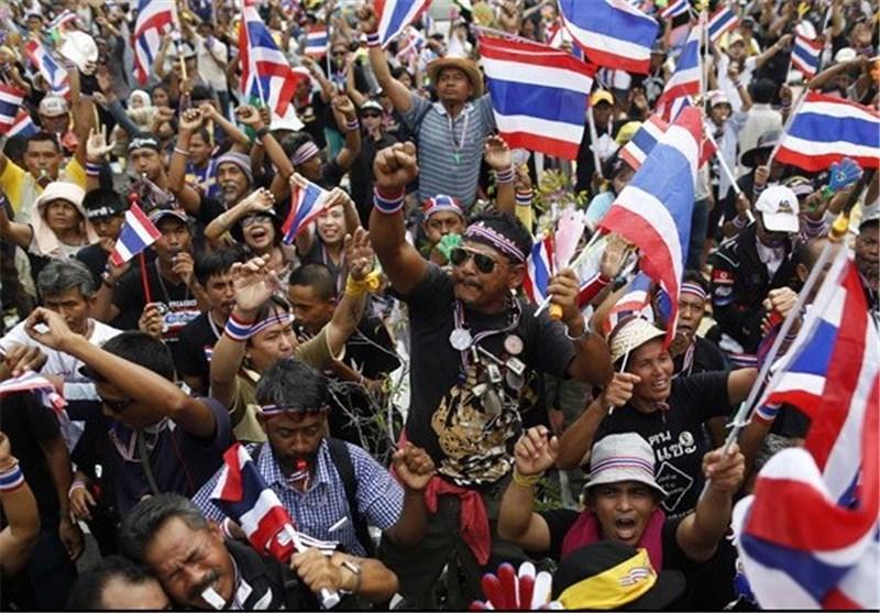 تظاهرات ضد دولتی در تایلند وارد نهمین روز خود شد