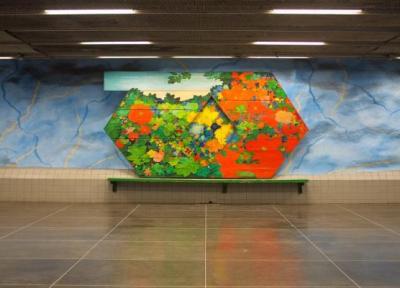 متروی استکهلم؛ طولانی ترین گالری هنری در دنیا
