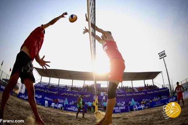 شکست والیبال ساحلی ایران در رده بندی قهرمانی آسیا